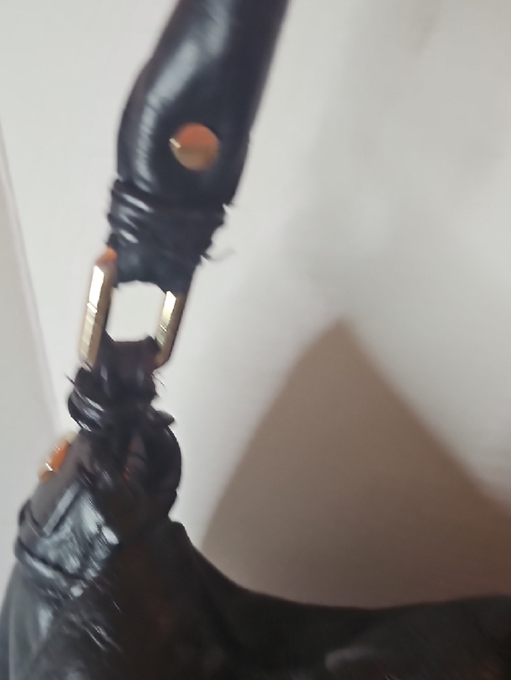 Marc Jacobs Black Leather Slouchy Shoulder Bag - Picture 5 of 14